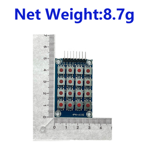OKY3532-1 4*4 แป้นพิมพ์เมทริกซ์โมดูลคีย์บอร์ด 16 ปุ่ม MCU ไมโครสวิตช์ - Product Image 6