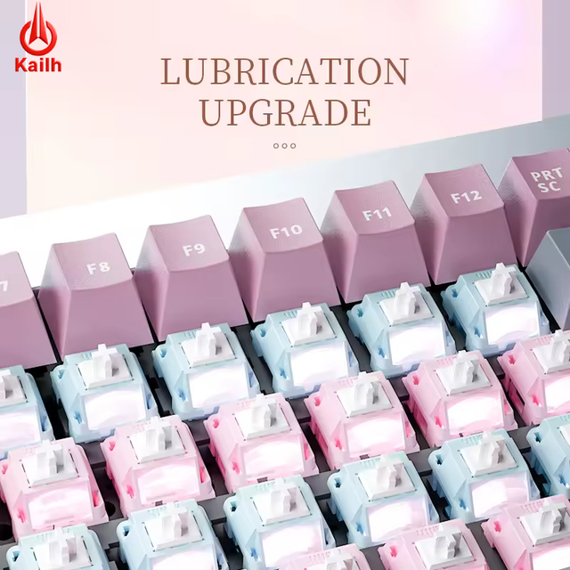 Kailh Butterfly Love & Dance Pre-lubed Linear Switches, Ultra-light 35gf Soft 45gf for Pastel Custom Keyboard Mod