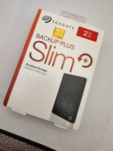 Nouveau disque dur externe portable 2 To Plus Slim USB 3.0 Plug and Play pour une sauvegarde facile - Product Image 2