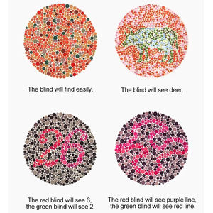 2025 moda hombres mujeres rojo y verde Color ciego anteojos correctivos Metal marco redondo Colorblind Color-<span class=keywords><strong>gafas</strong></span> débiles - Product Image 3