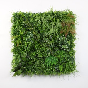 Pannello di Parete Verde Artificiale 1x1M Personalizzabile Giardino Verticale per Design di Facciate Architettoniche e Paesaggistiche Commerciali - Product Image 6