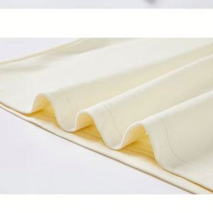 T-shirt technique soyeux à col rond et manches courtes pour homme, tendance été, respirant, en maille polyester/coton, confortable et élégant, 3D - Product Image 2