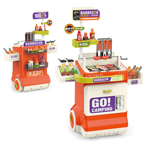 Set Cucina <span class=keywords><strong>Giocattolo</strong></span> in Plastica per Bambini 3+ Anni, Giocattoli Educativi, <span class=keywords><strong>Forno</strong></span> BBQ con Funzione Spray, Gioco di Ruolo - Product Image 2