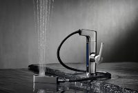 Robinet intelligent à affichage numérique en laiton, corps principal entièrement en cuivre, finition chromée, design moderne, fonction chaud/froid pour salle de bain