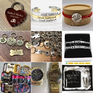 Nueva Máquina de Marcado Láser de Fibra, Grabadora de Placas de Identificación para Perros, Joyería, Identificadores Metálicos, Máquina de Grabado Láser Portátil Mini Refrigerada por Agua - Product Image 4