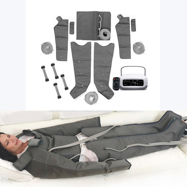 Professional Pressotherapy Lymphedema Treatment Machine Pneumatic Compression Massage Device for Wholebodys