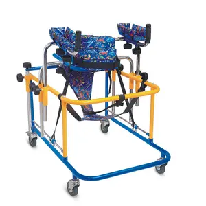 colorful eye-catching Aluminum / steel Frame Assisted walking Adult Disability Walker rollator With Seat