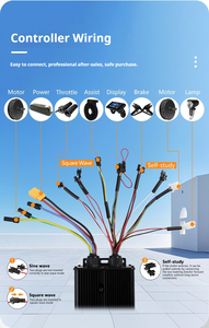 ชุดแปลงจักรยาน<span class=keywords><strong>ไฟ</strong></span>ฟ้ากำลังสูง 72V 3000W <span class=keywords><strong>100</strong></span> กม./ชม. 30Ah ระยะทางวิ่งไกลกว่า 60 กม. แบตเตอรี่อายุการใช้งานยาวนานพิเศษ - Product Image 2