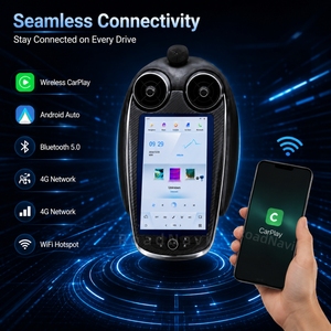 Autoradio Android 13 9,9'' RoadNavi avec écran HD, navigation pour McLaren 540 <span class=keywords><strong>570</strong></span> GT 2015-2021, lecteur multimédia vidéo, Carplay, GPS - Product Image 3