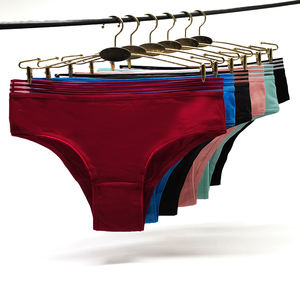 Mutandine da donna Yun Meng Ni, slip in cotone morbido con fascia in vita, per uso quotidiano. - Product Image 1