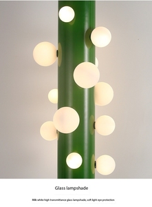 Modern Nordic Designer Clothing Store Living Room Bedroom Balcony Metal Glass Ball <strong>Funky</strong> ultra Modern Led <strong>Floor</strong> <strong>Lamp</strong> - Product Image 2