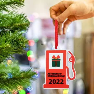 Crazy גז מחיר חג המולד קישוטי 2022-כל אני רוצה עבור חג המולד הוא דלק PVC חג המולד קישוטים