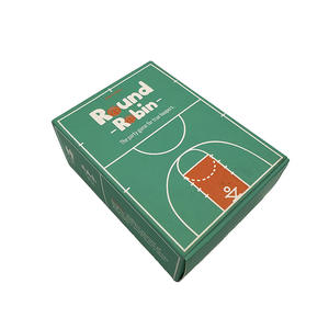 Échantillons gratuits Fabricants Cartes de basket-ball personnalisées Jeu Cartes de sport pour adultes Jeu de société pour les vrais hoopers - Product Image 2
