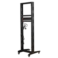4U 6U 9U 12U 15U 18U 22U 27U 32U 37U 42U 47U 19 pouces réseau cadre ouvert Double support ouvert