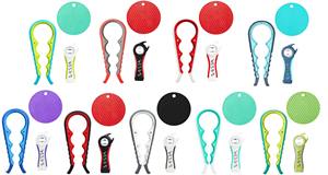 Abrelatas personalizado 3PCs Abrebotellas Multifunción 5-en-1 Abrelatas Juego de abrebotellas de silicona - Product Image 6