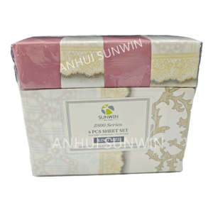 Yellow Flowers and Green <strong>Leaves</strong> Floral Garden Pattern Printed on White, Soft Microfiber <strong>Bedding</strong> (6pcs, Queen Size) - Product Image 3