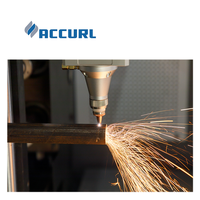 Équipement de découpe laser à fibre optique ACCURL pour la découpe de l'acier au carbone