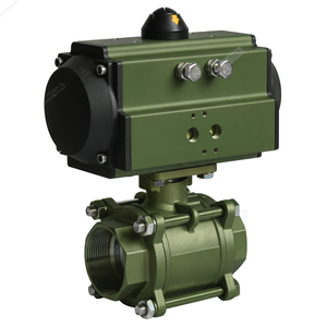 COVNA Urgent Order Pneumatic <b>Cylinder</b> 1-Inch DN25 2-Way Pneumatic Actuated Ball Valve 316 Stainless Steel 1000 WOG Steam Valve - Product Image 5