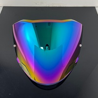 Visière de remplacement pour casque LS2 OF618, VERSO 2, pare-soleil coupe-vent, accessoires pour casque demi-face de moto