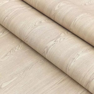 Double-Sided Veneer Paper Heat-Pressed <b>Melamine</b> <b>Board</b> Lifelike Texture Excellent Environmental Performance Fine Living Room - Product Image 1