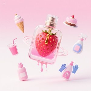 フードフレーバーキャンディー使用ストロベリー濃縮フレーバー & フレグランスストロベリーフレーバーエッセンス