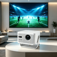 Projecteur intelligent portable HY320 Max Mini 8K HD WIFI Android 14 Lampes LED LCD Résolution 1080p Mise au point automatique Vente en gros 400 ANSI Lumens