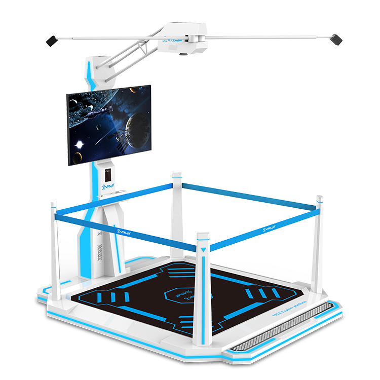 360 degrés immersive 9d simulateur de réalité virtuelle plate-forme debout vr tapis roulant pour d'arcade de réalité virtuelle
