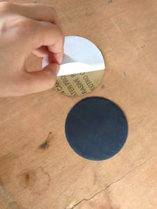 Carta <span class=keywords><strong>vetrata</strong></span> <span class=keywords><strong>colorata</strong></span> fai da te di alta qualità OBM/OEM Black Foot carta <span class=keywords><strong>vetrata</strong></span> per la macinazione superficiale - Product Image 4