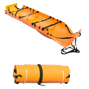 Factory Directly Supply PE Roll Stretcher Portable Flexible Stretcher Transfer Stretcher To Rescue