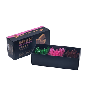 Cubo <span class=keywords><strong>de</strong></span> Energía <span class=keywords><strong>de</strong></span> Chocolate Mamamiya Portátil, Galleta Comprimida (Textura Dura), Combustible Rápido en Caja para Aventuras al Aire Libre - Product Image 2