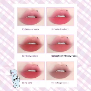 <span class=keywords><strong>FLORTTE</strong></span> Mikko Soft Party Brillant à Lèvres Glace Transparent Miroir Rouge à Lèvres Ingrédients Minéraux Crème Végétalienne Liquide Maquillage des Lèvres Vente en Gros - Product Image 4