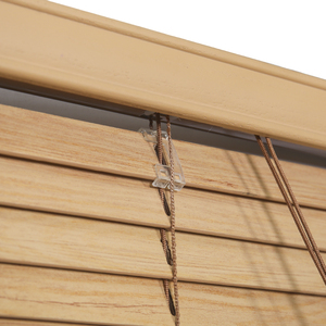 Persianas Enrollables <span class=keywords><strong>de</strong></span> Madera Personalizadas, Inalámbricas, Opacas, para Oscurecer Habitaciones, Persianas Horizontales <span class=keywords><strong>de</strong></span> Madera - Product Image 2