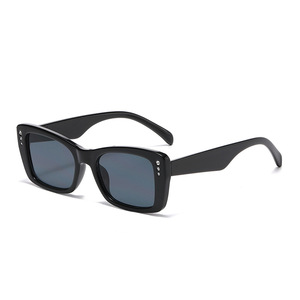 Jamie 24027 Square Sunglasses Black Frame UV400 Protection Outdoor Sports Cycling Party Unisex - Product Image 1