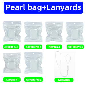 <span class=keywords><strong>Coque</strong></span> Transparente <span class=keywords><strong>Personnalisable</strong></span> Couleur LOGO pour <span class=keywords><strong>AirPods</strong></span> <span class=keywords><strong>Pro</strong></span>, Étui de Protection avec Trou d'Accroche en TPU Résistant aux Chocs et à la Saleté - Product Image 5