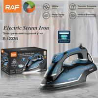 Fer à vapeur portable RAF, vente en gros d'usine, puissant, multifonctionnel, semelle en céramique, pour usage domestique, offre spéciale