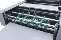 Machine de plastification de film plastique opp semi-automatique, avec fraise, panneau de papier imprimé à haute pression, plastifieuse chaude
