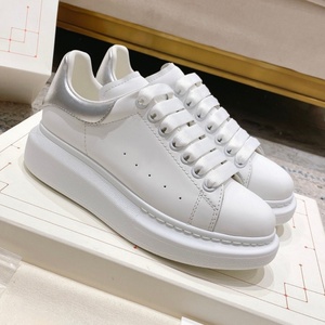 Zapatos de Cuero Casuales de Moda Unisex de Alta Calidad, Nueva Llegada, Zapatillas Blancas Transpirables para Exteriores, Zapatos Cómodos para Caminar - Product Image 1