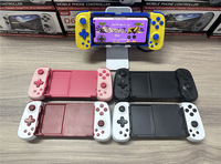 Manette de jeu sans fil D6 BT avec support de téléphone pour PC pour Switch IOS/Android