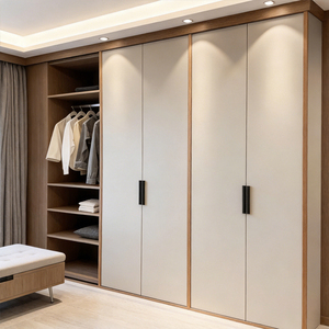 Elabor Custom Closet Organizer System with Open Shelving for Residential Development Projects Cupboards for Bedroom <strong>Wardrobe</strong> - Product Image 2
