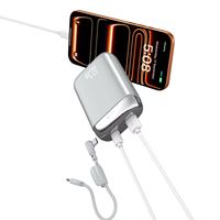 Banque d'alimentation solaire Z2 10000mAh 22.5W USB-C PD Charge rapide 2 ports USB-C Chargeur portable pour l'extérieur