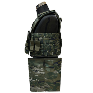 カスタム迷彩オックスフォード生地ナイロン軽量戦術ベスト調整可能サイドクロージャーフロントバック保護クイック - Product Image 4