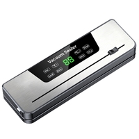 Scelleuse sous vide automatique en acier inoxydable pour cuisine avec coupe-sac intégré, aspiration puissante et largeur de scellage de 30 cm pour l'emballage alimentaire