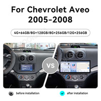 MOOKAKA 15.8'' Android 15 Carplay pour Chevrolet Aveo 2005-2008 Radio GPS Navi Lecteur multimédia sans fil Écran tactile