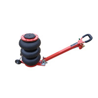 Cric pneumatique gonflable portatif de 3 tonnes à levage rapide Heavy Duty 6600lbs Triple Bag Air Jack pour réparation de levage de voiture de Garage