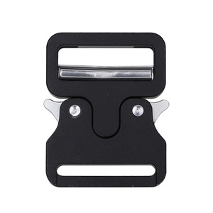 Logo Tùy Chỉnh Thực hiện Chấp Nhận Kẽm Hợp Kim Nhôm Kim Loại Phần Cứng Thép Không Gỉ Nhanh Chóng Phát Hành Vành Đai Khóa Cho Nam Giới - Product Image 1