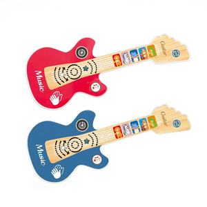 Guitare électronique tactile à 6 cordes pour tout-petits, instrument <span class=keywords><strong>de</strong></span> <span class=keywords><strong>musique</strong></span> jouet avec sons d'animaux et modes multiples pour l'éducation musicale précoce - Product Image 1