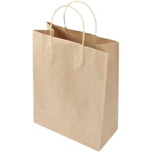 Bolsas de papel Kraft ecológicas impresas personalizadas al por mayor con asas fuertes para ropa, zapatos y mercancía general - Product Image 4