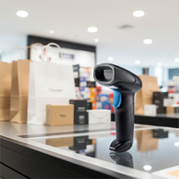 Imprimantes et Scanners de Bureau 1D/2D, Lecteur de Code-barres et QR Filaire, Scanner de Code-barres Portable Android pour Supermarché, Terminal de Point de Vente