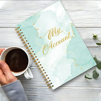 Carnets personnalisés impression prière sur le but livre Journal mensuel foi dévotion planificateur Agenda prière Journal boîte d'emballage