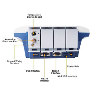 टच स्क्रीन बेंच टॉप लैब डिजिटल प्रिसिजन हाई सॉल्यूशन एलसीडी डिस्प्ले पीएच तापमान पीएच रेंज -2.000 ~ 20.000 पीएच - Product Image 4